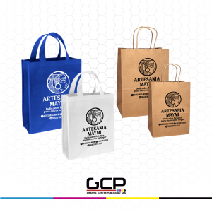 BOLSAS REUTILIZABLES (TNT Y KRAFT)